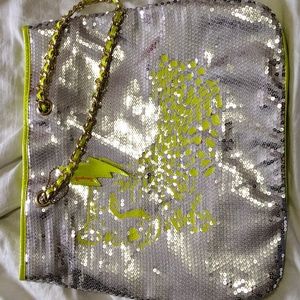 RARE Y2K BETSEYVILLE by Betsey Johnson SEQUIN PURSE